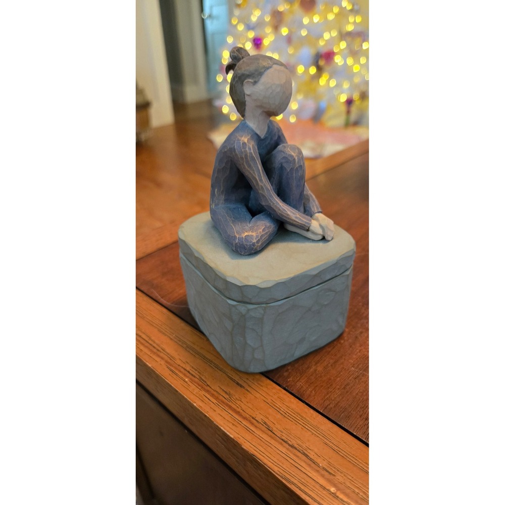 Willow Tree The Dancer Resin Box Susan Lordi 2005 Demdaco Keepsake Trinket - Picture 2 of 7